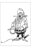 Lucky Luke kleurplaat 48
